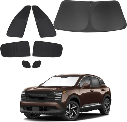 Miniatura 27 de TINGLU Parasoles para Ventanas para Mazda 3 2019-2026 Accesorios Coche Ventanas Laterales Completas Parabrisas Triangular Trasero Protector Solar