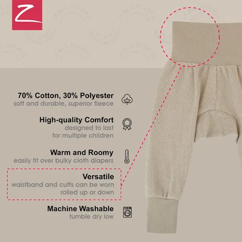 Miniatura 3 de Zutano - Leggings unisex para bebés