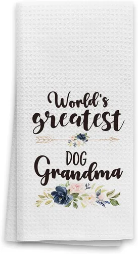 Miniatura 10 de OHSUL La Mejor Abuelita Del Mundo - Toallas de cocina españolas altamente absorbentes, paños de cocina, toalla de mano para la mejor abuela