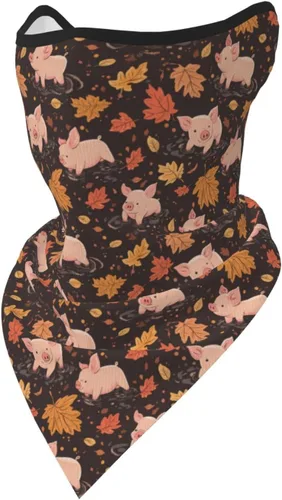 Miniatura 16 de Polaina para el cuello, bandanas para hombres y mujeres, cubierta de bufanda para la cara con rayos UV, con agujero para las orejas, máscara facial