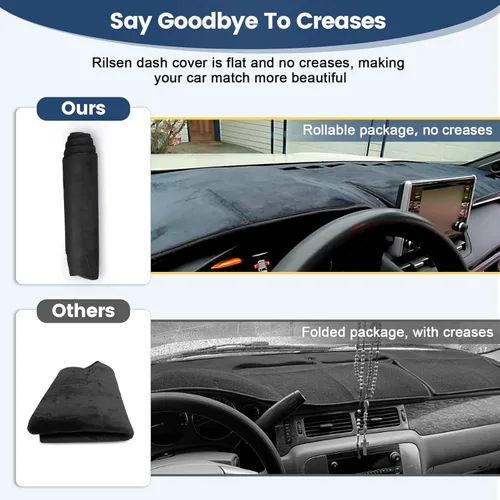 Miniatura 4 de Alfombrilla de tablero de ajuste personalizado para Chevrolet Trailblazer 2021 2022 2023, accesorios con cubierta de salpicadero HUD, alfombrilla
