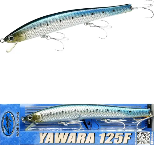 LUCKY CRAFT FlashMinnow 125 YAWARA, señuelos de pesca de agua salada, accesorios y equipo de pesca de surf Jerkbait, señuelos de pesca de fletán y