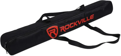 Miniatura 7 de Rockville Wired Pro Mic Kit 1 - Micrófono de metal de gama alta+soporte para micrófono+bolsa de transporte+cable, negro