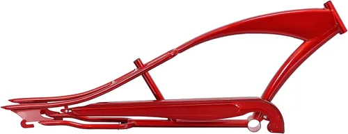 Miniatura 8 de MICARGI Marco de acero elástico Cruiser de 26 pulgadas y protector de cadena para posavasos de 1/3/7 velocidades/freno de disco multicolor