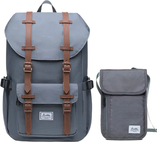 Miniatura 25 de Kaukko mochila para laptop de 15.6 pulgadas, mochila de viaje, P13-azul), EP5-NEW