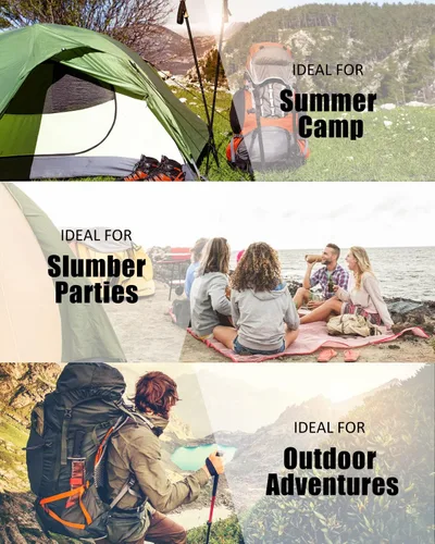 Miniatura 7 de Sleeping Bags for Adults Backpacking Lightweight Waterproof- Cold Weather Sleeping Bag for Girls Boys Mens for Warm Camping Hiking Outdoor Travel