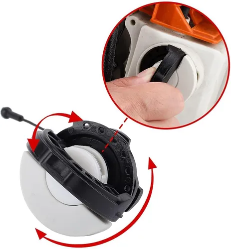 Miniatura 8 de Hipa Tapa de combustible y tapa de aceite para motosierra STHIL MS290 MS310 MS390 MS270 MS280 MS341 MS361 MS440 MS460 MS880