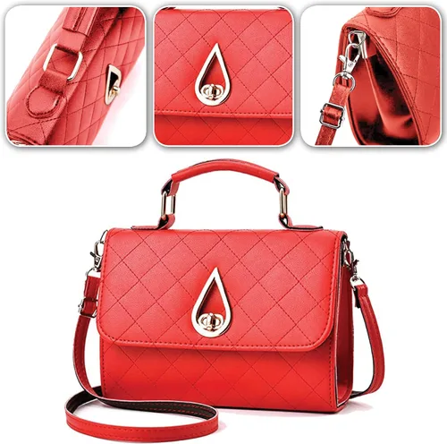 Miniatura 3 de Hanbella - Bolsos cruzados pequeños para mujeres y niñas, bonitos monederos de piel sintética y bolsos para adolescentes, bolso de mano para mujer