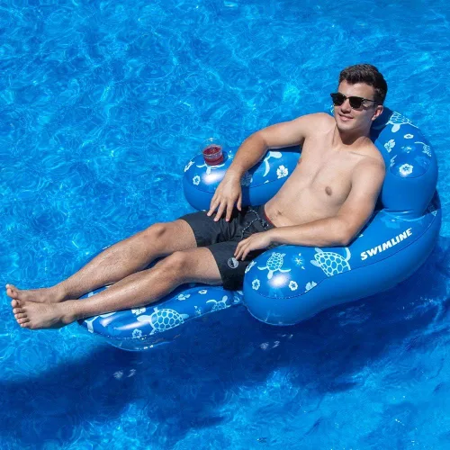 Miniatura 3 de Swimline Silla Tropical, Azul