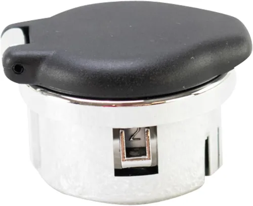 Miniatura 4 de TRQ Tapa de la toma de corriente auxiliar del accesorio del tablero para Cadillac Chevy GMC