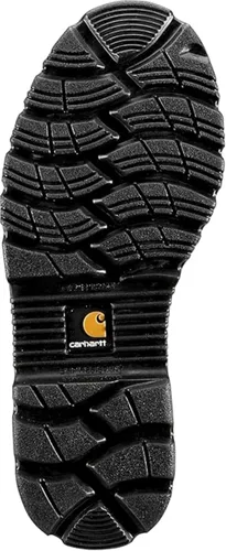 Miniatura 5 de Carhartt Wellington CMP1100 - Botas de trabajo de cuero para hombre de 11 pulgadas, impermeables, suaves, Bison Marrón aceitado bronceado