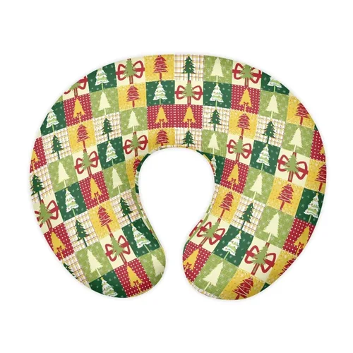 Miniatura 28 de Funda de almohada de lactancia de alpaca arcoíris para alimentación con biberón, funda de almohada de lactancia transpirable extraíble para bebé