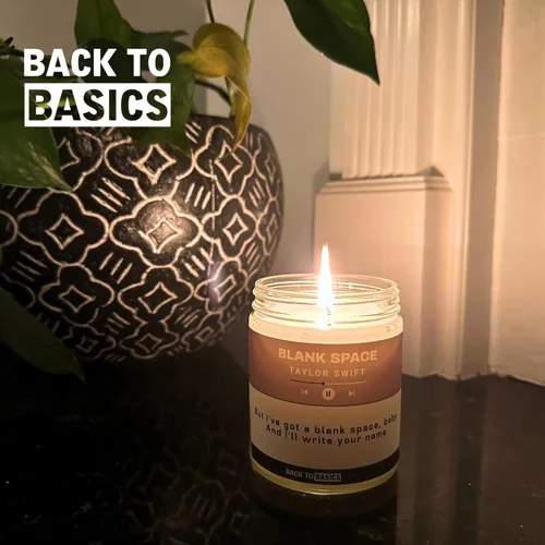 Miniatura 8 de Back to Basics Juego de velas premium Taylor - 3 velas veganas de cera de soja y coco perfumadas para decoración del hogar, regalos de cumpleaños