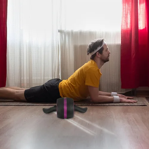 Miniatura 6 de Kisangel Rueda de rodillo abdominal de rebote automático, equipo de entrenamiento antideslizante para gimnasio en casa, hombres y mujeres