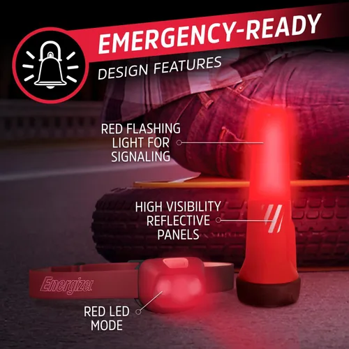 Miniatura 5 de Energizer WeatheReady - Kit de corte de energía con linterna LED 2 en 1, linterna frontal LED, IPX4 resistente al agua, baterías AA + AAA, estuche