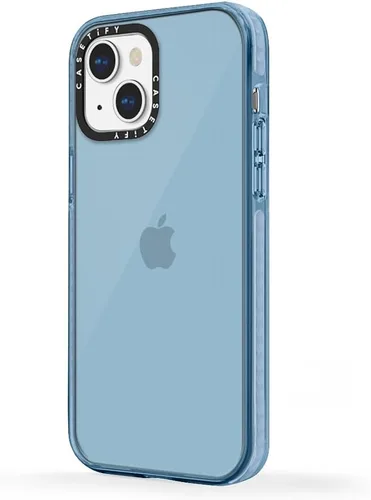 Miniatura 7 de CASETiFY Impact - Funda para iPhone 13 (protección contra caídas de 6.6 pies), color azul sierra Sierra Azul