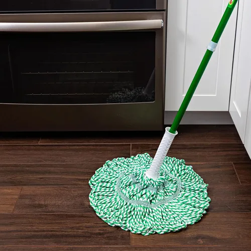 Miniatura 4 de Libman Tornado - Recambios de trapeador Escurrir Cabezal de mopa de algodón Giro Reemplazo de cabezal giratorio Lavable a máquina 4