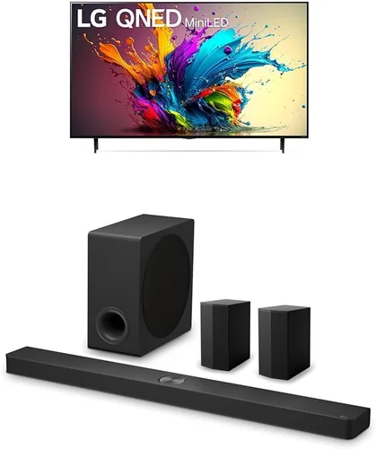 Miniatura 8 de LG QNED90T 4K Mini LED AI Smart TV de 65 pulgadas y barra de sonido 3.1.1 S70TY QNED a juego con Dolby Atmos (nuevos modelos 2024)