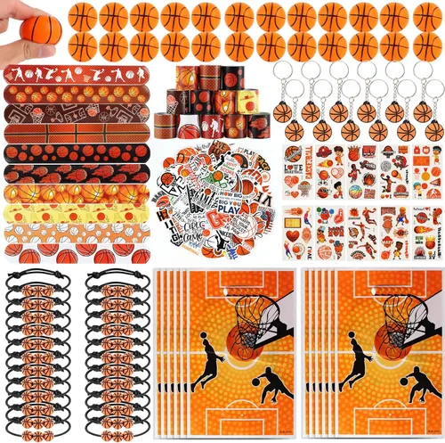 Miniatura 10 de Kolewo4ever Set de 295 Piezas de Artículos de Fiesta de Voleibol a Granel Rellenos de Bolsas de Regalitos de Voleibol para Bolsas de Regalos