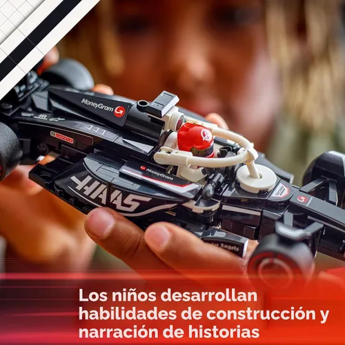 Miniatura 5 de LEGO Speed Champions MoneyGram Haas F1 Team VF-24 Auto de Carrera de Juguete - Juego de Construcción para Niños, Niños y Niñas, Edades 10+ - Auto