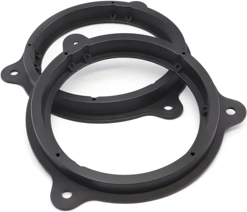 Miniatura 9 de Anillo de soporte de adaptador de altavoz de plástico negro de 6.5 pulgadas para Nissan / Infiniti