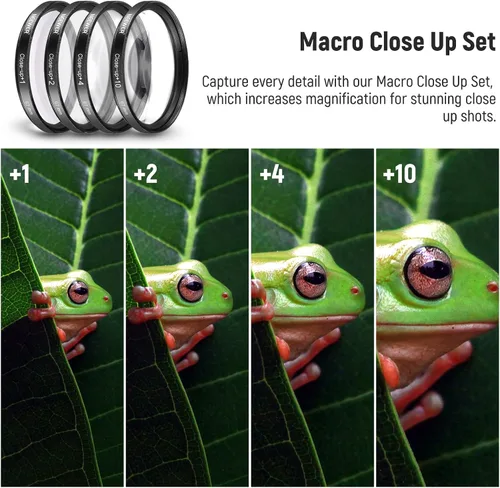 Miniatura 5 de Neewer® Kit completo de accesorios de filtro de lente de 2.638 in para lentes con 2.638 in Tamaño del filtro: Juego de filtros UV CPL FLD + Juego