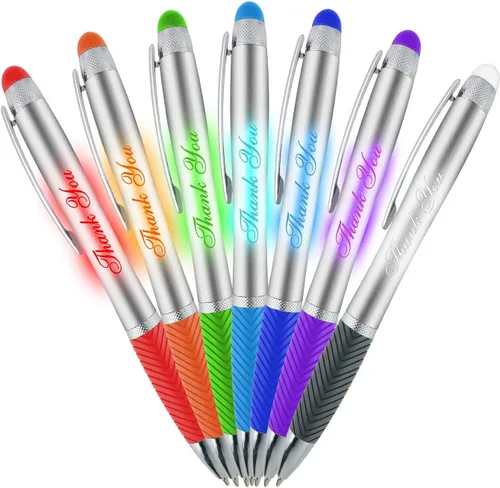Miniatura 3 de Bolígrafo de regalo de agradecimiento para tu jefe compañero de trabajo, esposa, marido, papá, mamá doctor, lápiz 3 en 1 + bolígrafo+luz LED