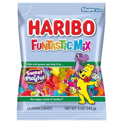 Miniatura 16 de HARIBO Caramelos de goma, letras del alfabeto, bolsa de 5 onzas (paquete de 12)