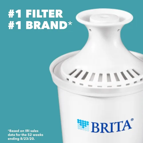 Miniatura 6 de Brita Jarra grande de filtro de agua + 2 filtros de repuesto estándar Blanco