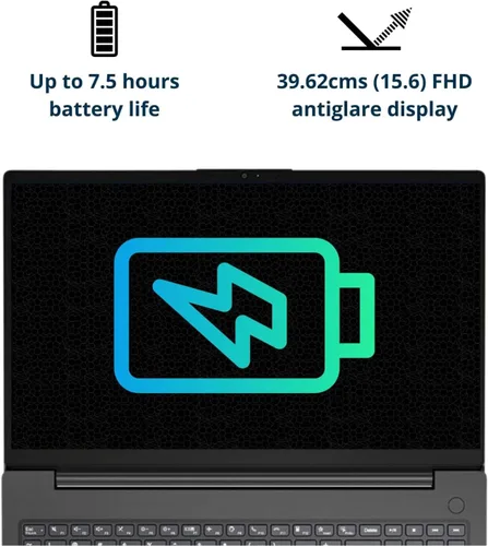 Miniatura 9 de Laptop Lenovo V15, pantalla FHD de 15.6 pulgadas, procesador AMD Ryzen 5 5500U hexa-core (supera al Intel i7-1065G7), 16 GB RAM, SSD de 512 GB