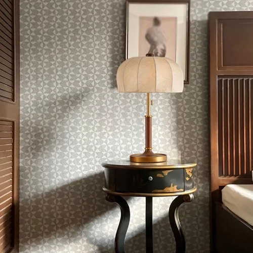 Miniatura 8 de Lámpara de escritorio brillo ajustable moderna retro lámpara de mesa, estudio, dormitorio principal, lámpara decorativa de noche, sala de estar