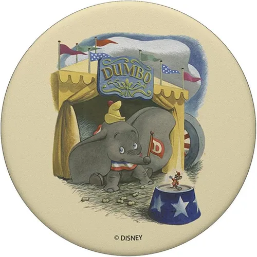Miniatura 3 de Disney Dumbo Ilustrado Portrait PopSockets PopGrip: agarre intercambiable para teléfonos y tabletas