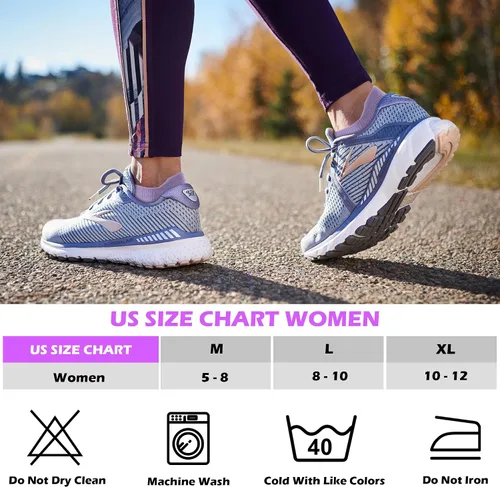 Miniatura 6 de Calcetines tobilleros para mujer, atléticos, de corte bajo, de compresión, acolchados, 5 pares