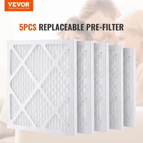 Miniatura 2 de VEVOR Filtro de aire HEPA, repuesto de filtro de aire de 16 x 19 pulgadas, filtros de etapa 3 de alta eficiencia compatibles con BlueDri y VEVOR