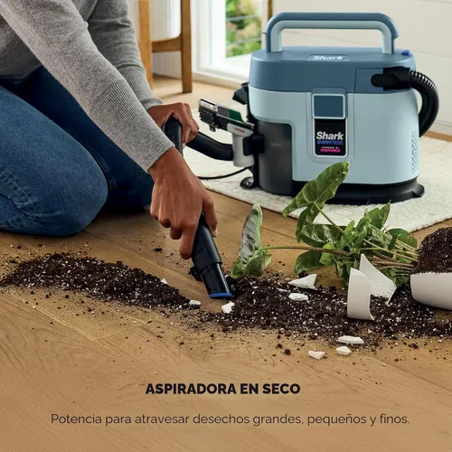 Miniatura 8 de Shark EveryMess VX101 - Aspiradora húmeda 3 en 1, aspiradora seca y eliminador de manchas con tecnología StainForce, perfecto para hogares, mascotas