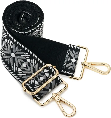 Miniatura 357 de ZOOEASS - Correa de repuesto para cartera, para colgar en el hombro o para cruzar, ancha y ajustable, de lona