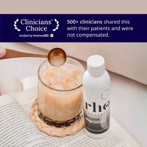 Miniatura 6 de Rho Nutrition Magnesio liposomal – Suplemento de vitamina de bisglicinato de magnesio líquido de alta absorción – Apoya la recuperación muscular
