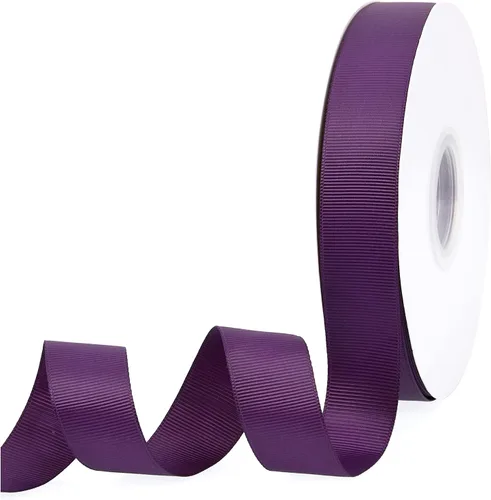 Miniatura 91 de Cinta de grogrén de doble cara de color liso azul bebé de 1-1/2 pulgadas x 50 yardas para envolver regalos, bodas, fiestas, manualidades, lazos
