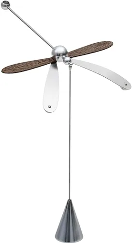 WAYUTO Difusor de aceite esencial tipo libélula, exquisitas decoraciones interiores, accesorios de equilibrio, adornos de entretenimiento para sala