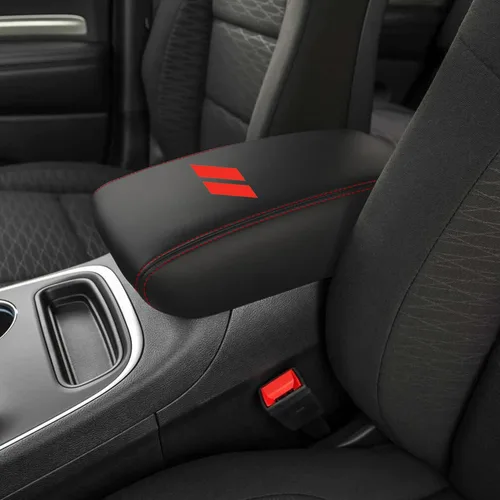 Miniatura 10 de Funda para reposabrazos de automóvil Dodge Durango 2011-2020, fundas de almohadilla de consola central, resistente a los arañazos, protector