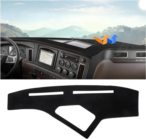 Miniatura 10 de Autorder Alfombrilla de Salpicadero para Rivian R1T 2022-2025 2026 Accesorios Cubierta de Salpicadero Manta de Salpicadero Franela Protección contra