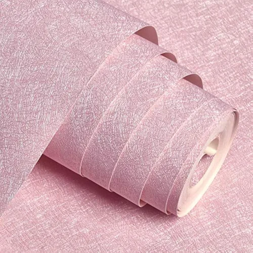 Miniatura 5 de MelunMer Papel pintado rosa despegar y pegar 118 pulgadas de largo x 15.7 pulgadas de ancho, papel de contacto autoadhesivo extraíble