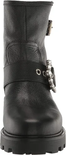 Miniatura 2 de Karl Lagerfeld Paris Botín Marceau con suela de lengüeta para mujer con botas de combate con detalles de cristal