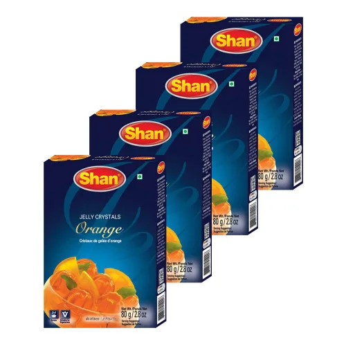 Miniatura 79 de Shan Polvo de crema de mango, 7.05 oz, postre esencial para cualquier ocasión, apto para vegetarianos, bolsa hermética en una caja (paquete de 3)
