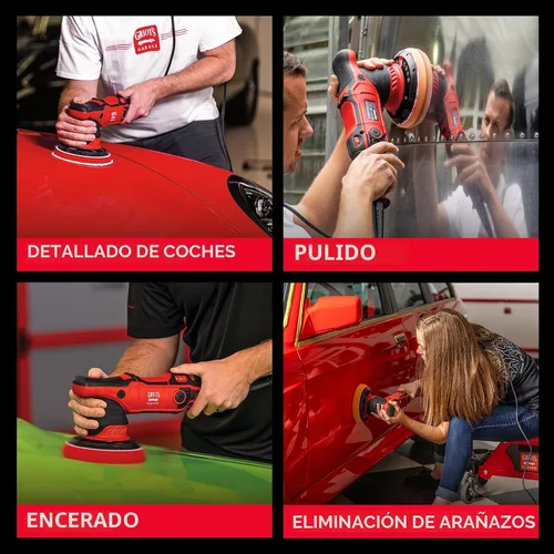 Miniatura 4 de Griot's Garage Pulidora Orbital Aleatoria G9 10901 – Buffer de Acción Dual de 1000 Vatios para Detallado de Automóviles, Pulido, Encerado