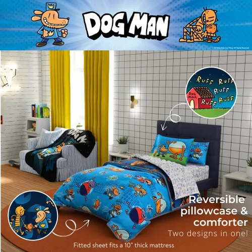 Miniatura 258 de Franco - Juego de edredón y sábanas supersuaves con funda, para niños, 7 piezas, tamaño matrimonial, Five Nights At Freddy's Cinco noches en Freddy's