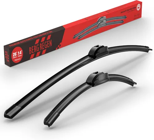 Miniatura 23 de BERG REGEN Escobillas de limpiaparabrisas de 13 + 13 pulgadas de repuesto para Jeep Wrangler 1997-2006, calidad original de equipo original