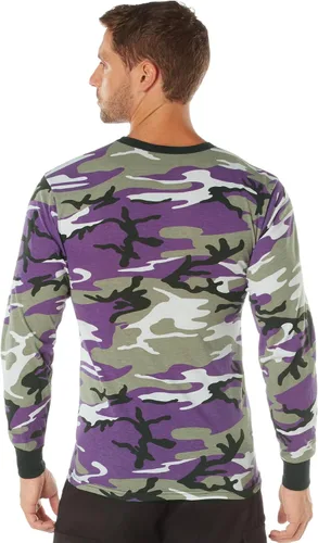 Miniatura 3 de Rothco Mens Long Sleeve Color Camo T-Shirt