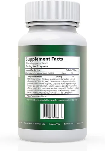 Miniatura 3 de Starfit - Salutem Vita Advanced Detox Cleanse, kit de desintoxicación con taza de prueba, desintoxicación natural y limpieza con cardo mariano