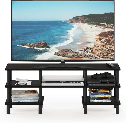 Miniatura 81 de Furinno 11191BK THE Centro de Entretenimiento Soporte para TV, Negro
